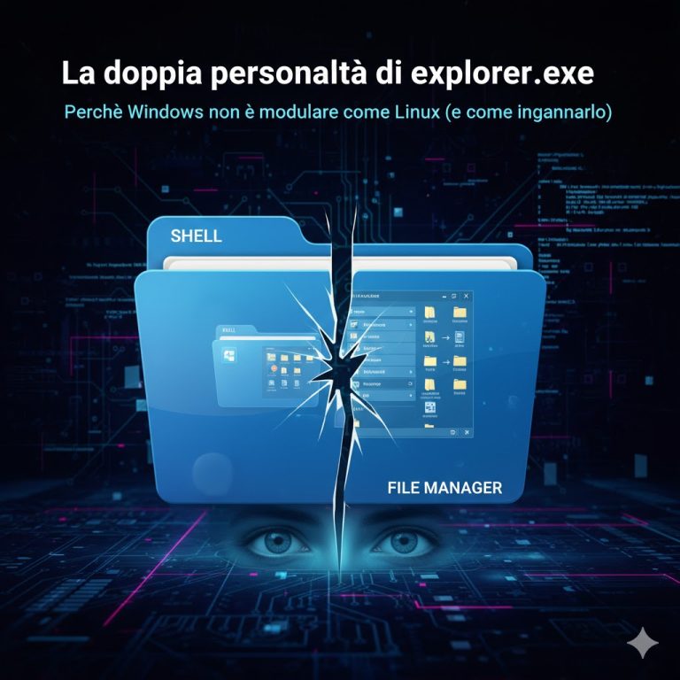 La doppia personalità di explorer