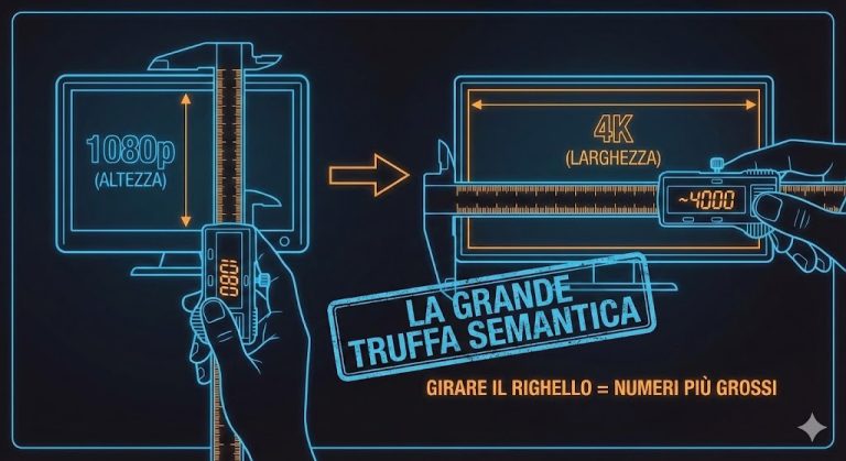 La grande truffa semantica del 4K