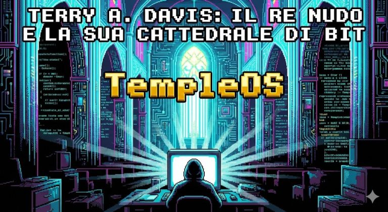 Terry A. Davis: Il Re nudo e la sua cattedrale di Bit