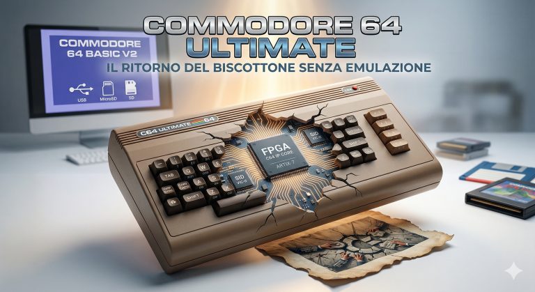 Commodore 64 Ultimate: il ritorno del biscottone senza emulazione
