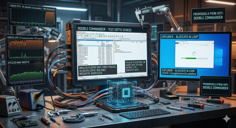 Double Commander contro l’agonia di esplora file