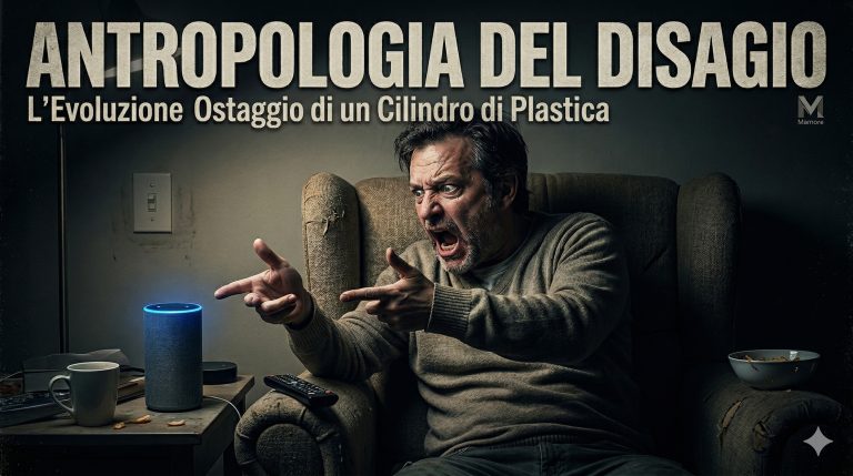 La domotica dell’impotenza: l’evoluzione umana ostaggio di un cilindro di plastica