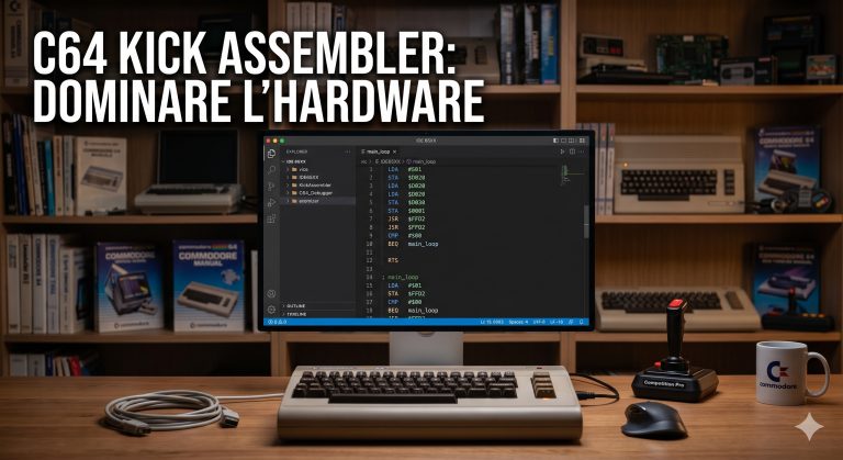 C64 e kick assembler: riprendiamoci il controllo dell’hardware