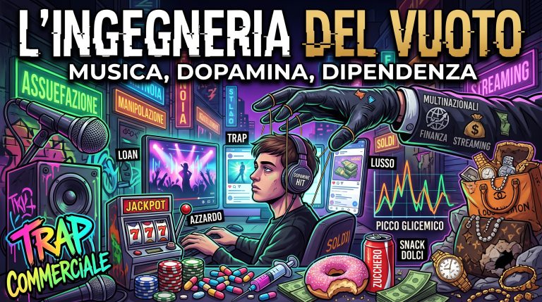 L’ingegneria del vuoto: come l’industria musicale anestetizza la massa