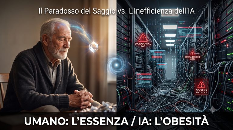 L’intelligenza artificiale è un mp3, la mente umana è il viaggio verso l’essenza